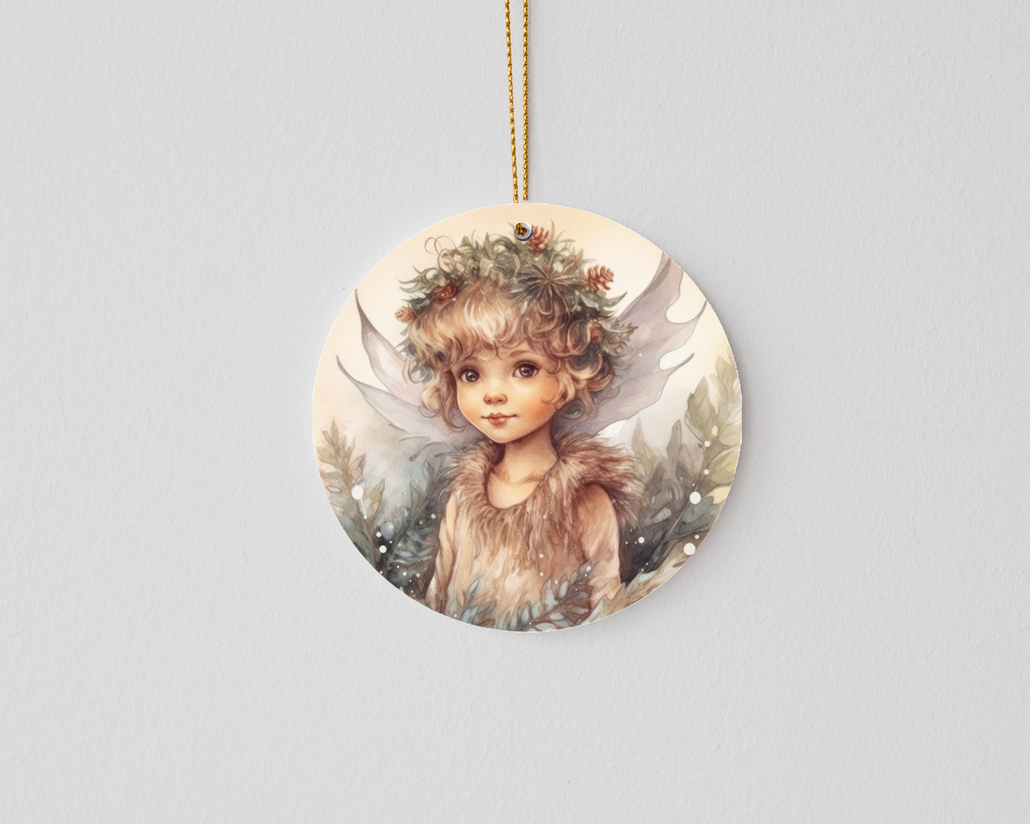 New Release Christmas Ornament, Christmas Fairy #3 Ceramic Christmas Ornament