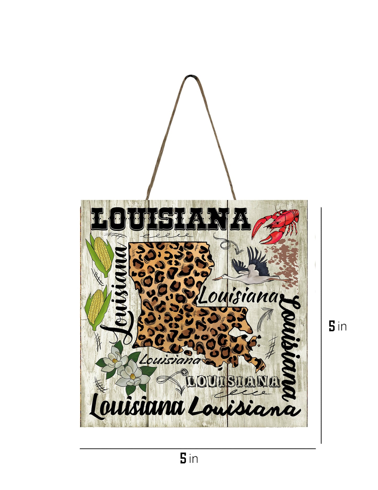 New Release Louisiana Subway Printed Handmade Wood  Mini Sign, Tier Tray Decor, Kitchen Sign, Farmhouse Decor, Wreath Sign, Door Hanger