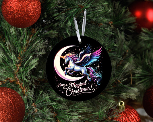 New Releases Christmas Ornament, Have a Magical Christmas Ceramic Christmas Ornament, Christmas Decorations